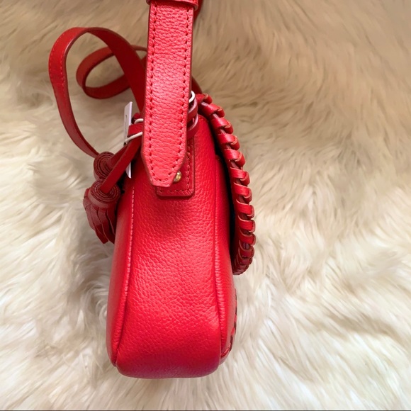 New! JACK ROGERS Ryder Tassel Crossbody Bag - Picture 8 of 14